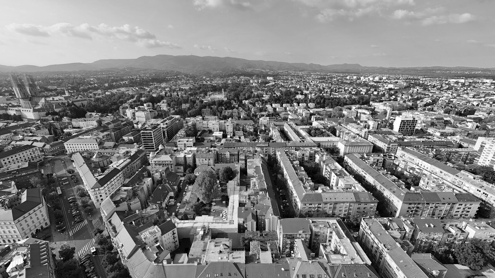 Zagreb from above
